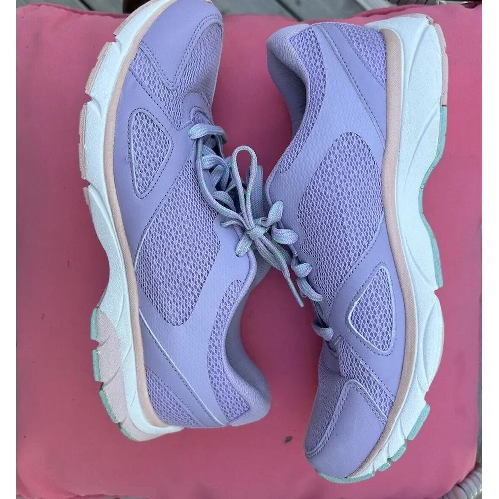 Vionic Purple Lavender Pastel Sneakers Womens‎ Size 11 EUC